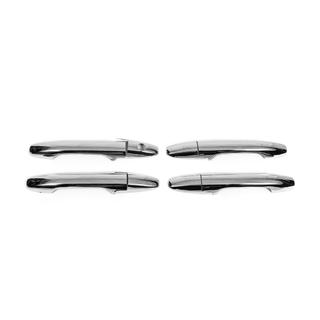 Coperture Maniglie Cromate (4 pz, Acciaio Inox) Honda Civic Sedan VIII 2006-2011 foto 4