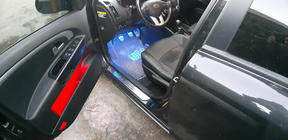 Kia Ceed 2007-2012 Battitacco OmsaLine (4 pz, acciaio inox) foto 6