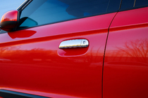 Kia Soul I 2008-2013 Coperture Maniglie Cromate (4 pz, Acciaio Inox) OmsaLine - Acciaio Inox Italiano foto 1