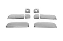 Kia Soul I 2008-2013 Coperture Maniglie Cromate (4 pz, Acciaio Inox) OmsaLine - Acciaio Inox Italiano foto 4