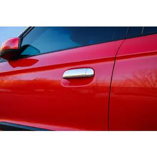 Coperture Maniglie Cromate (4 pz, Acciaio Inox) Kia Soul I 2008-2013 foto 2