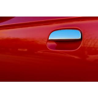 Coperture Maniglie Cromate (4 pz, Acciaio Inox) Kia Soul I 2008-2013 foto 3