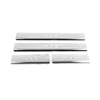 Battitacco OmsaLine (4 pz, acciaio inox) foto 2