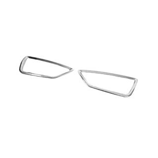 Coperture cromate per fanali posteriori (2 pz, acciaio inox) Kia Soul I 2008-2013 foto 3