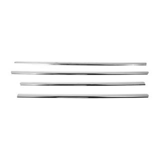 Cornici Finestrini Acciaio Inox Mercedes C-class W203 2000-2007 foto 2