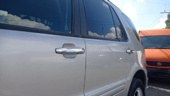 Mercedes ML W163 1997-2005 Coperture Maniglie Cromate (4 pz) Carmos - Acciaio Inox Turco foto 1