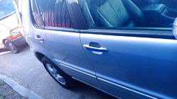 Mercedes ML W163 1997-2005 Coperture Maniglie Cromate (4 pz) Carmos - Acciaio Inox Turco foto 3