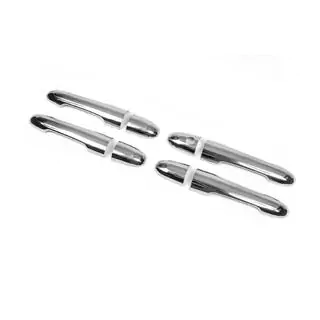 Coperture Maniglie Cromate (4 pz, Acciaio Inox)