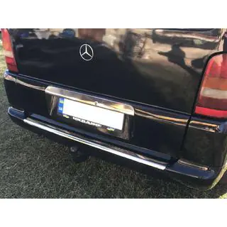 Modanatura cromata sopra la targa (acciaio inox) foto 2