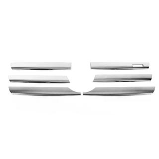 Coperture griglia larghe (2002-2006, 6 pezzi, acciaio inox) Mercedes Sprinter W901/902/903/904/905 1995–2006 foto 3